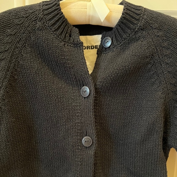 Cordera Top/Sweater - Cropped, Black - Picture 2 of 11